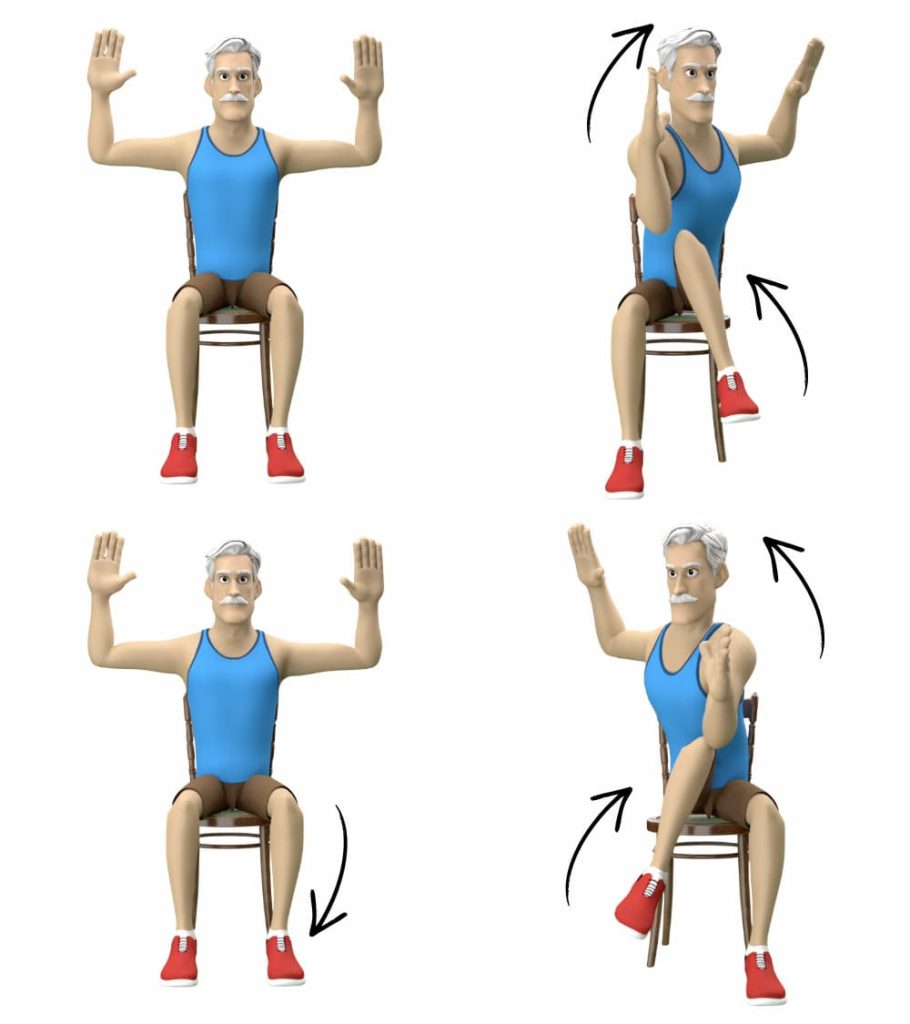 Tai Chi sur chaise pour perdre du ventre après 50 ans